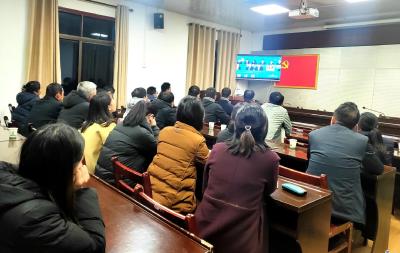 向阳湖镇积极组织观看第四场省级电视问政节目