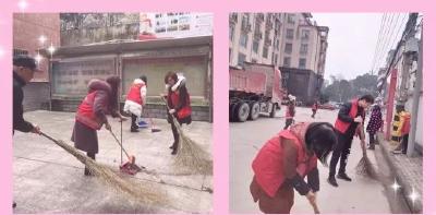 百日攻坚在行动！温泉街道办事处开展市容市貌大整治