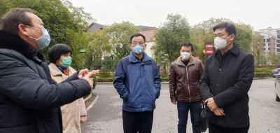 魏朝东检查新型冠状病毒感染的肺炎疫情防控工作