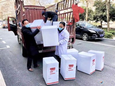 驰援战疫  咸宁华欣一直在行动