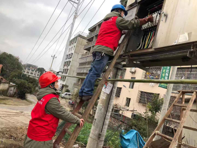 坚守一线保供电 党员服务暖人心 