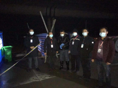 加强亿丰农贸市场管控 提供群众生活物资保障