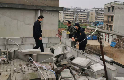 疫情期间抢建  坚决一拆到底