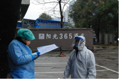 【亮身份践初心比作为】常收中学周鹏：坚守观察点 疫情面前勇于担当