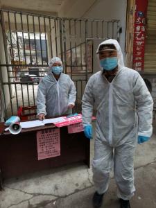 【亮身份践初心比作为】区住建局盛威：疫情不退   军装不脱   