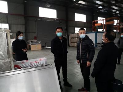魏朝东调研企业复工复产情况