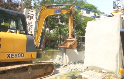 铁腕拆除  咸安区又拆除违章建筑260平方米                                                                                                                                                     