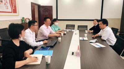 区领导到咸宁凤凰投资开发有限公司调研