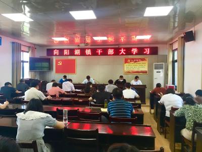 【咸安高质量发展“六大”活动】咸安区向阳湖镇：开展“大学习”，提升干部队伍素质