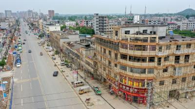 马桥：加快沿街立面改造 提升集镇整体形象