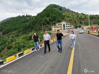 区文旅局调研淦河流域文物保护工作及淦河上游段旅游业发展前景   