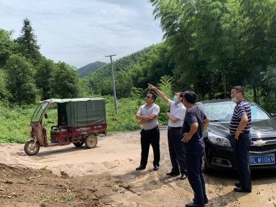 区领导深入大幕乡开展“大调研”活动