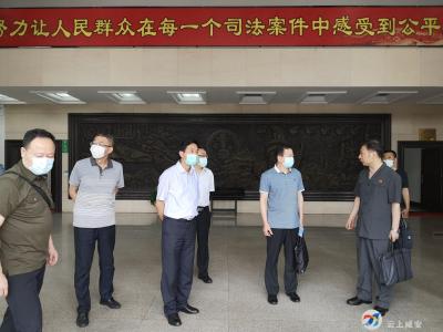 十堰法院来区法院考察交流“两个一站式”建设工作