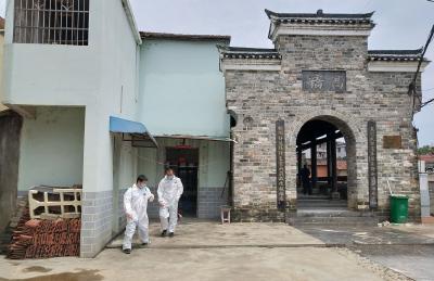 高桥镇:开启全面消杀，助力灾后防病