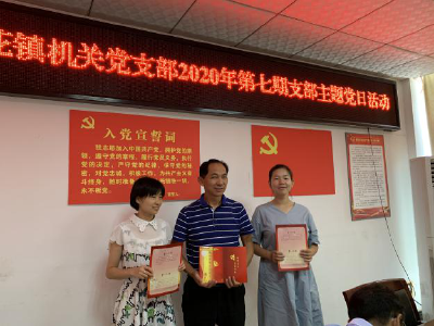 忆初心践承诺，桂花镇为党员过“政治生日”