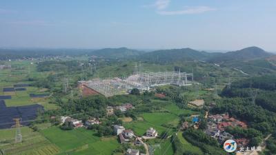 500千伏咸宁变电站扩建工程投产送电