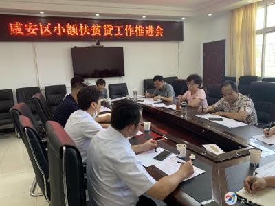 小额扶贫贷款工作推进会在贺胜桥镇顺利召开
