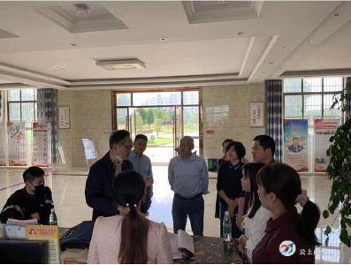 省统计局一行赴咸安督办指导人口普查工作