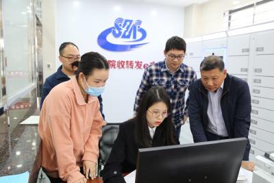 咸安区法院“收转发E中心”成功完成“首单”送达任务