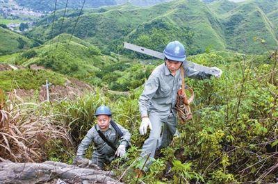 竹海深处的“跑山电工”