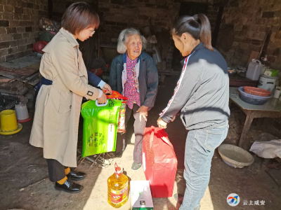 贺胜桥镇积极组织开展“敬老月”活动