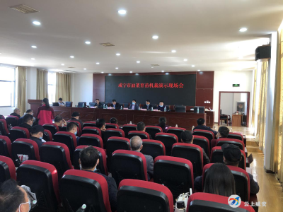 双溪桥镇举办咸宁市油菜机栽演示现场会