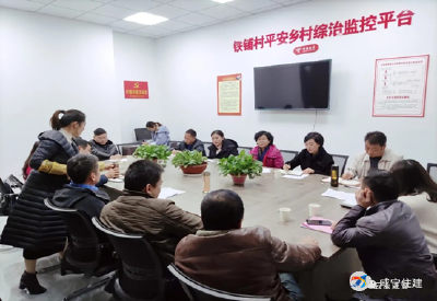 市政协组织向阳湖镇铁铺村召开创文工作年终总结专题会议