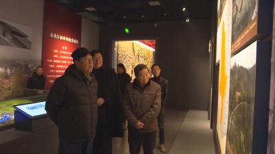 电影《激战汀泗桥》主创人员在咸安采风调研