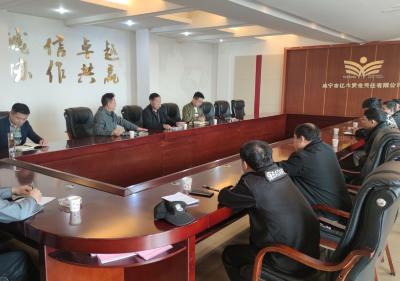 咸安商贸物流区开展安全生产大检查活动