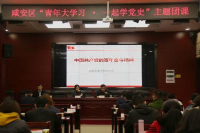 团区委召开共青团“学党史、强信念、跟党走” 学习教育动员会