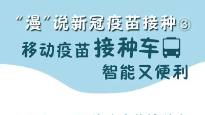 “漫”说新冠疫苗接种③丨移动疫苗接种车，智能又便利