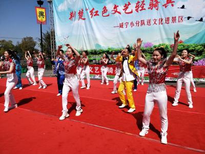 荆楚“红色文艺轻骑兵”来了！首场演出在咸安
