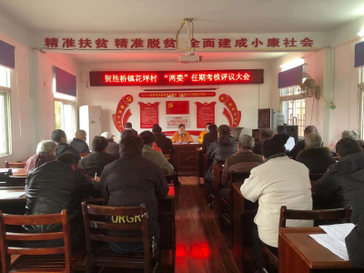 贺胜桥镇：全面开展村（社区）“两委”班子任期考核工作