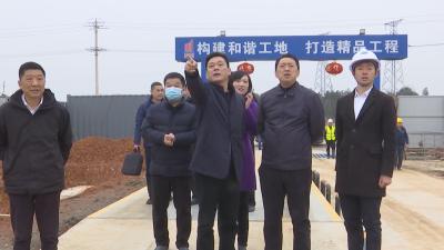 杨良锋赴咸安区调研投资和项目建设工作