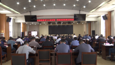 咸安区委常委（扩大）会议暨一季度经济形势分析会议召开