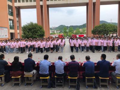 防灾减灾知识进校园 撑起安全“保护伞” 