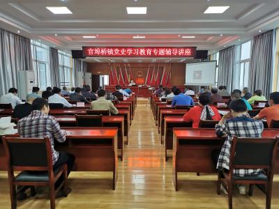 官埠桥镇举办党史学习教育专题辅导讲座