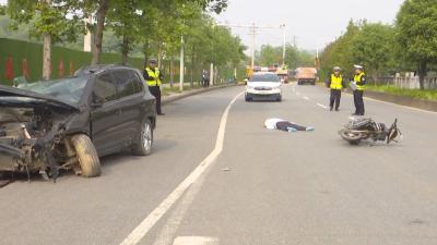 咸安交警大队举行重特大道路交通事故应急救援演练