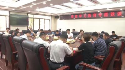 学党史 悟思想 办实事 开新局——区政府办专题党课：把党史学习教育成果转化为惠民实效