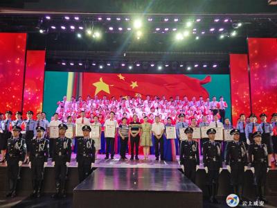 “红心向党   礼赞百年”  咸安区举办庆祝中国共产党成立100周年群众性系列文化活动合唱比赛（区直首场）