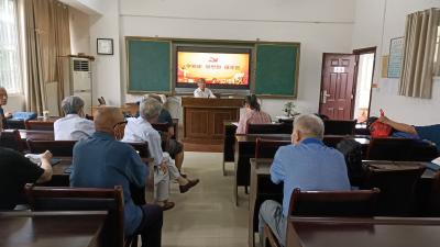 咸安区休干所举办党史学习教育专题讲座