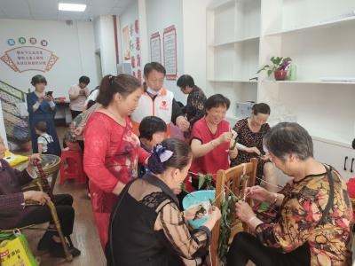 康乐共享粽香情  拳拳爱国心