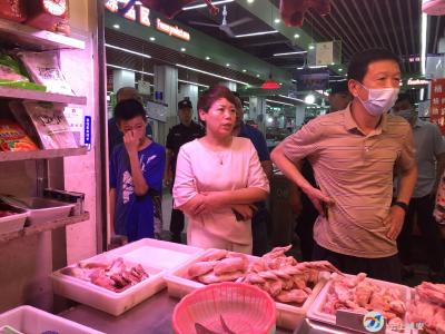 明查暗访，咸安区加强进口冷链食品监管
