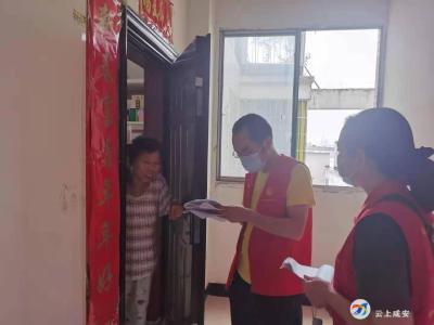 青龙社区：防疫不松劲  创文不停步