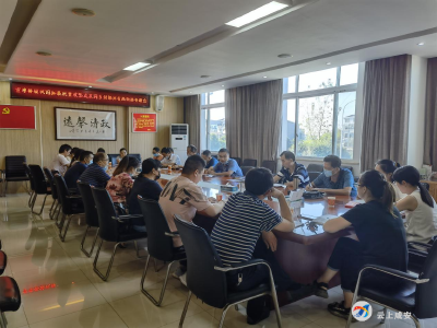 官埠桥镇召开防返贫监测和帮扶工作培训会