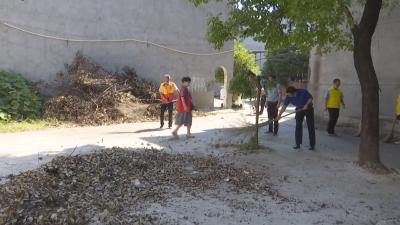 市直机关工委参与“万人洁城” 干干净净迎中秋