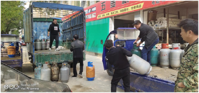 燃气违法零容忍！温泉街道严厉打击非法储存燃气点