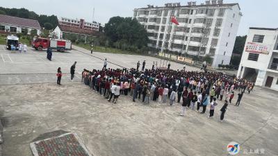 贺胜桥镇：开展消防应急演练 提高防灾减灾能力