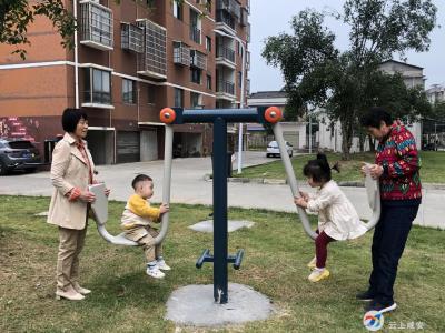 增设健身器材  助力全民健康