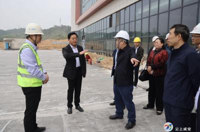 顾兴旺调研区文体中心项目建设时强调 在确保安全、质量的前提下加快推进项目建设 持续提升城市形象和人民福祉水平
